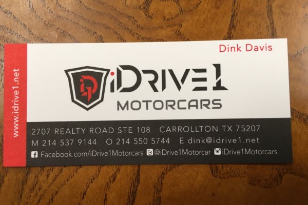 iDrive1 business card