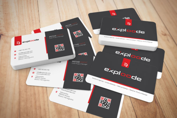 exploode business card
